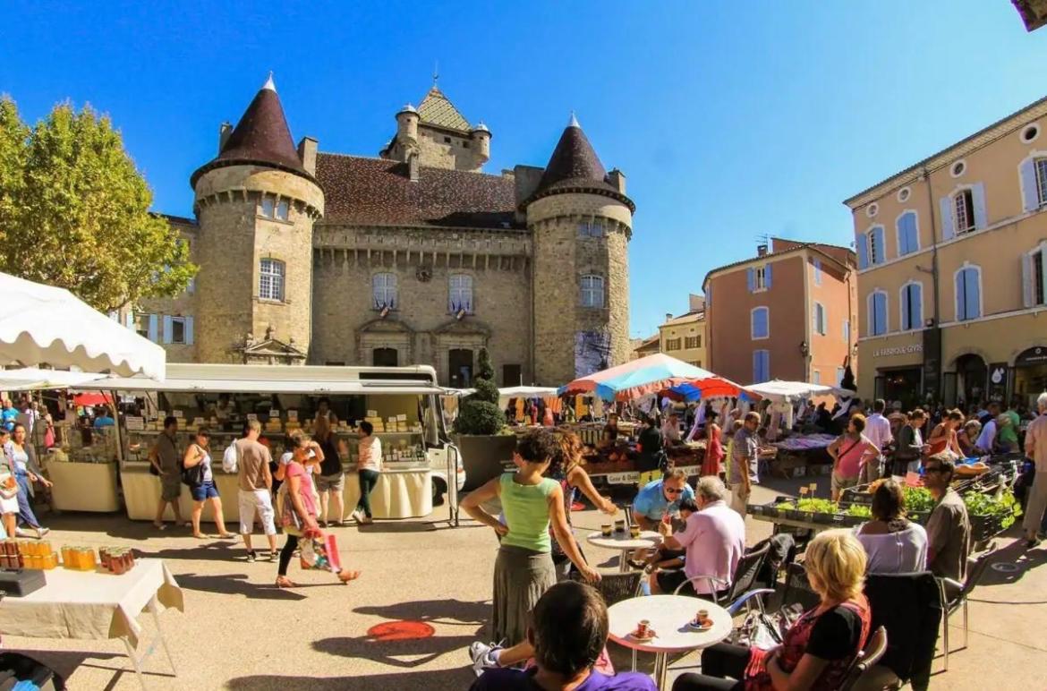 Escapade Ardechoise - Parking Gratuit - Chateau A 2 Pas Обена Экстерьер фото